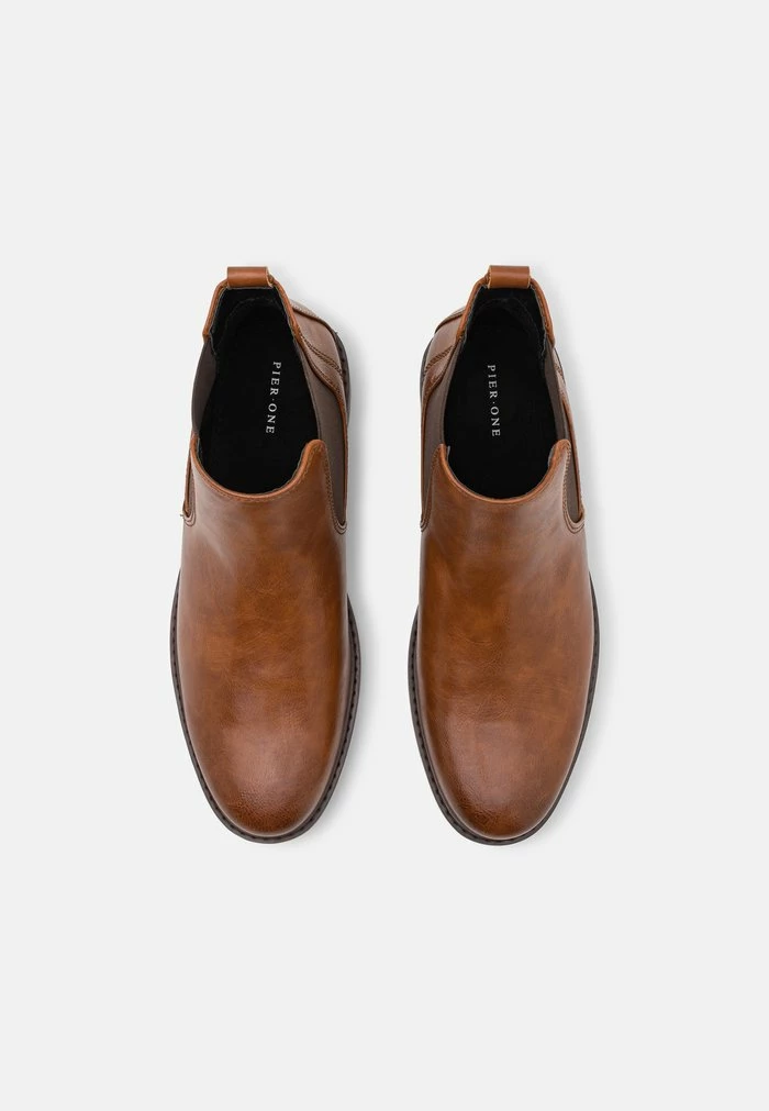 Pier One Classic Ankle Boots - Cognac 4 Pier One Classic Ankle Boots - Cognac - Image 4