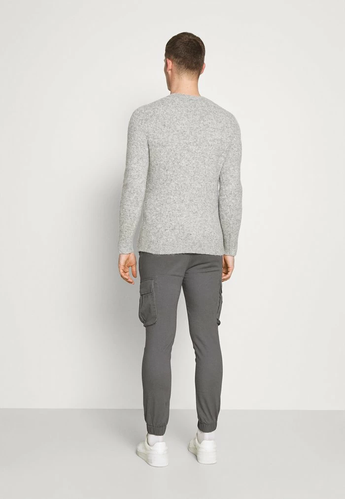 Pier One Cargo Trousers - Dark Grey 3 Pier One Cargo Trousers - Dark Grey - Image 3