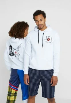 Pier One UNISEX - Hoodie - White