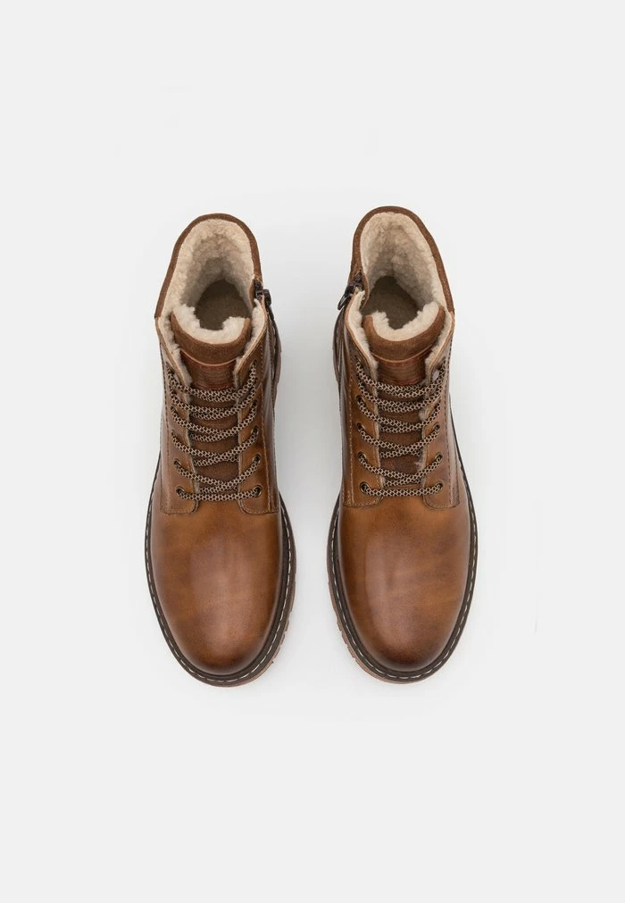 Pier One Lace-up Ankle Boots - Camel 4 Pier One Lace-up Ankle Boots - Camel - Image 4