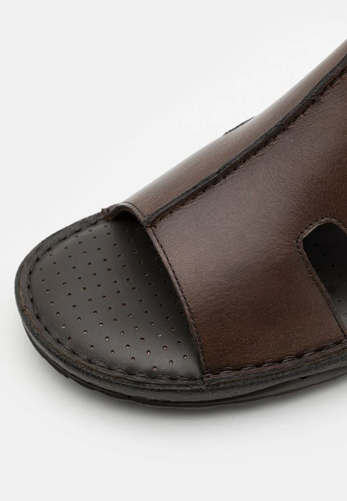 Pier One LEATHER - Mules - Brown 6 Pier One LEATHER - Mules - Brown - Image 6