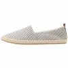 Pier One RENA ESPADRILLE UNISEX - Espadrilles - White/blue