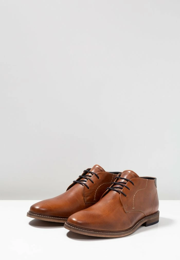 Pier One LEATHER - Smart Lace-ups - Cognac 3 Pier One LEATHER - Smart Lace-ups - Cognac - Image 3