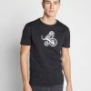 Pier One Print T-shirt - Black