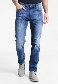 Pier One Relaxed Fit Jeans - Mid Blue