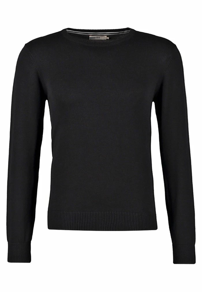 Pier One BASIC CREWNECK - Jumper - Black 5 Pier One BASIC CREWNECK - Jumper - Black - Image 5