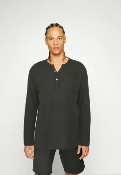 Pier One UNISEX - Long Sleeved Top - Dark Grey