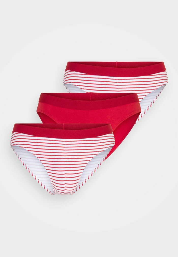 Pier One 3 PACK - Briefs - Red/white 5 Pier One 3 PACK - Briefs - Red/white - Image 5