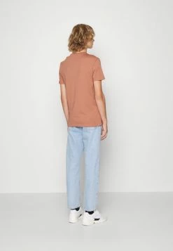 Pier One 5 PACK - Basic T-shirt - Stone/blue/mottled Light Grey - -Pier One Shop c9bae0fa22bc47bbb8680e205bc25866