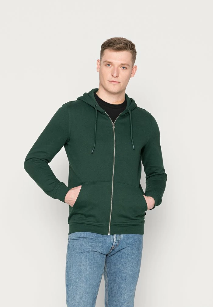 Pier One Zip-up Sweatshirt - Green 1 Pier One Zip-up Sweatshirt - Green