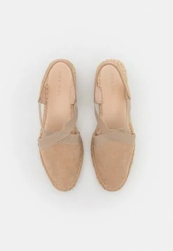 Pier One LEATHER - Platform Sandals - Sand -Pier One Shop cb55b3d574a743b8aa589991798225f2