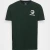 Pier One Print T-shirt - Dark Green