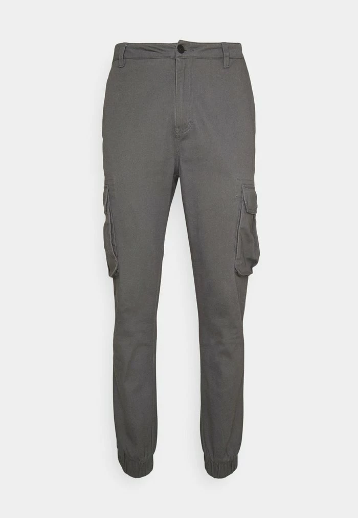 Pier One Cargo Trousers - Dark Grey 4 Pier One Cargo Trousers - Dark Grey - Image 4