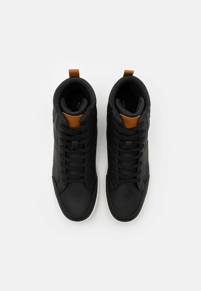 Pier One High-top Trainers - Black/white 4 Pier One High-top Trainers - Black/white - Image 4