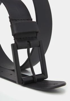 Pier One LEATHER - Belt - Black -Pier One Shop d1354464c7ac46a486f685b26776c353