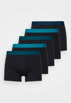 Pier One 5 PACK - Pants - Black/teal/blue -Pier One Shop d3c025ad7080419d9ede20030ee3daa9