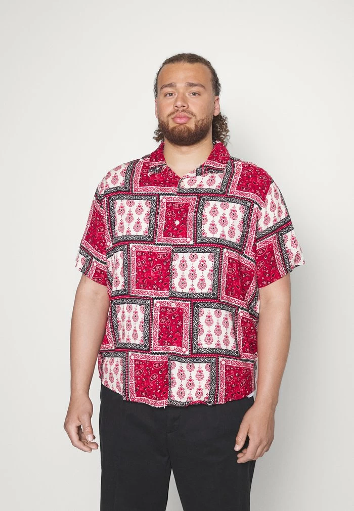 Pier One PAISLEY - Shirt - Red-beige 4 Pier One PAISLEY - Shirt - Red-beige - Image 4