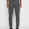 Pier One Tracksuit Bottoms - Mottled Dark Grey