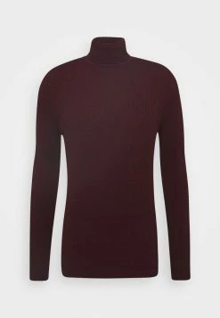 Pier One MUSCLE FIT TURTLE - Jumper - Mottled Bordeaux -Pier One Shop d6bb26cd2a7941d69a2388e64193126d
