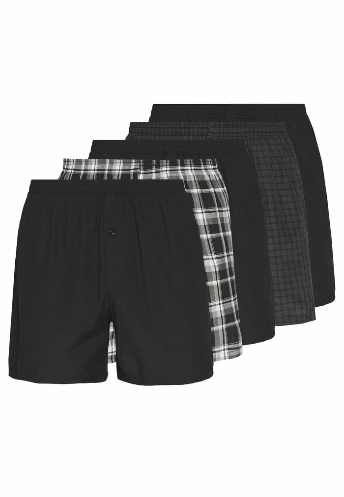 Pier One 5 PACK - Boxer Shorts - Black 1 Pier One 5 PACK - Boxer Shorts - Black