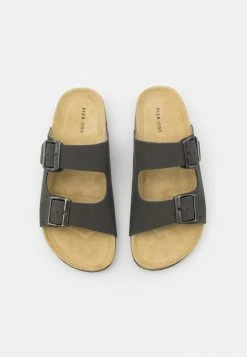 Pier One UNISEX - Slippers - Dark Grey -Pier One Shop da3cc12a87314748a9ff33d46dc09280