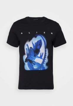 Pier One Print T-shirt - Black