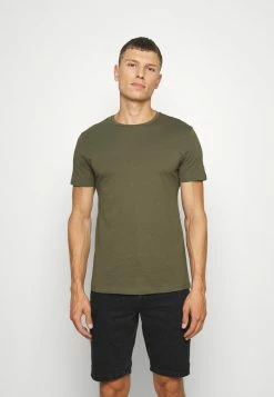 Pier One 7 PACK - Basic T-shirt - White/blue/green -Pier One Shop dc4ab546fbce416e85a7cd5e3ce4c6b6