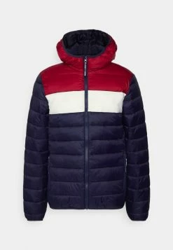 Pier One Winter Jacket - Dark Blue/white/red -Pier One Shop e0462d7ff5bb4af7b03c53e99d769dab