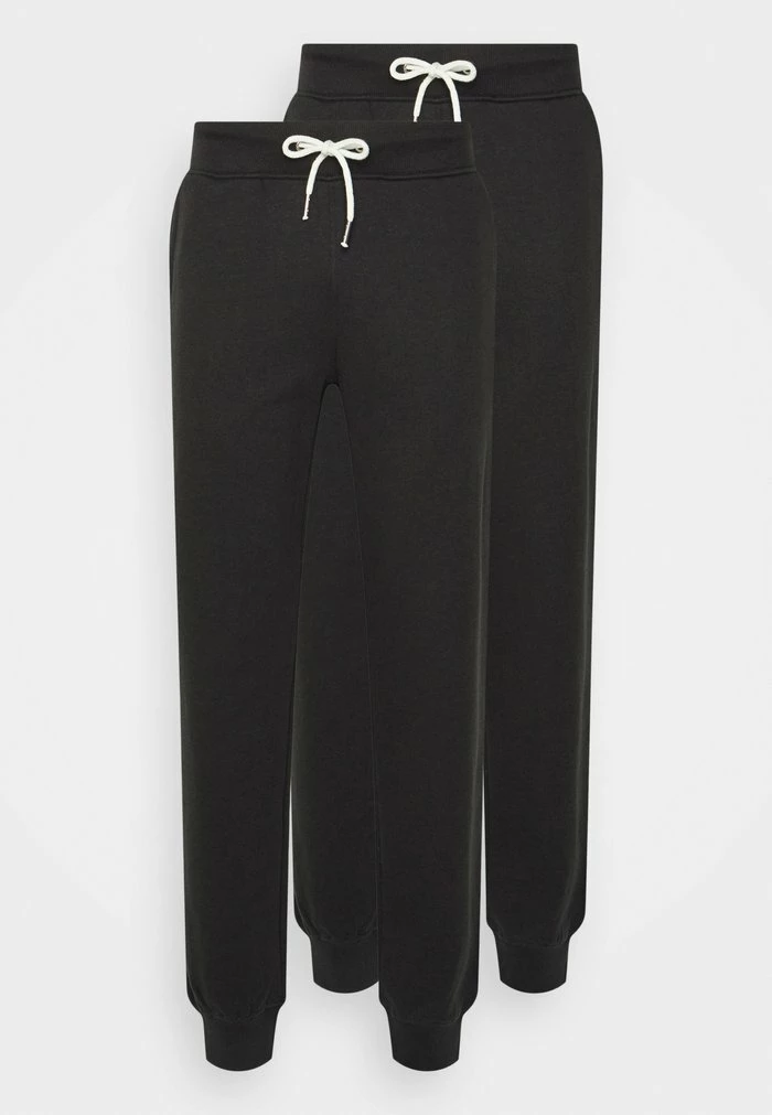 Pier One 2er PACK - Tracksuit Bottoms - Black/black 1 Pier One 2er PACK - Tracksuit Bottoms - Black/black