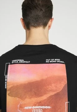 Pier One Print T-shirt - Black -Pier One Shop e0d784ce30f34237b4877b35e3c71562