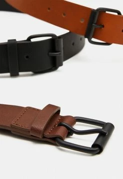 Pier One 3 PACK - Belt - Black/brown/cognac -Pier One Shop e0f11aa94c50410691693ddd4a5cfdc3
