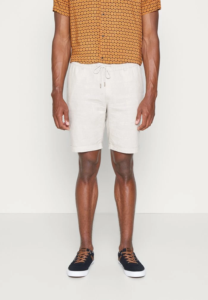 Pier One LINEN-VISCOSE-MIX - Shorts - Beige 4 Pier One LINEN-VISCOSE-MIX - Shorts - Beige - Image 4