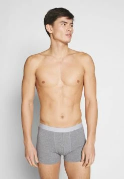 Pier One 5 PACK - Pants - Dark Blue/mottled Grey