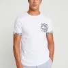 Pier One Print T-shirt - White