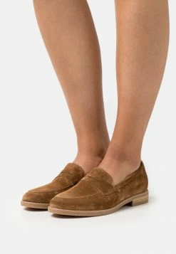 Pier One LEATHER - Slip-ons - Brown