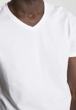 Pier One 3 PACK - Basic T-shirt - White/black/light Grey -Pier One Shop e59fd4a773ff4e2da1f149bee48df656