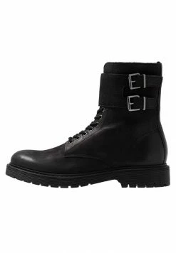 Pier One Cowboy/biker Ankle Boot - Black
