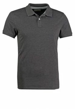 Pier One Polo Shirt - Dark Grey Melange -Pier One Shop e696389ad42f4800a8341eceda477bc7