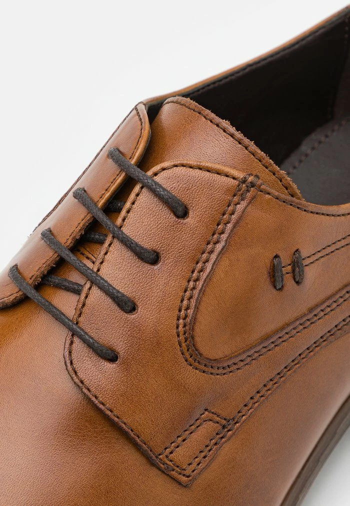 Pier One LEATHER - Lace-ups - Cognac 6 Pier One LEATHER - Lace-ups - Cognac - Image 6