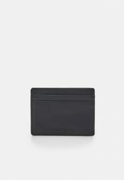 Pier One UNISEX LEATHER - Wallet - Black