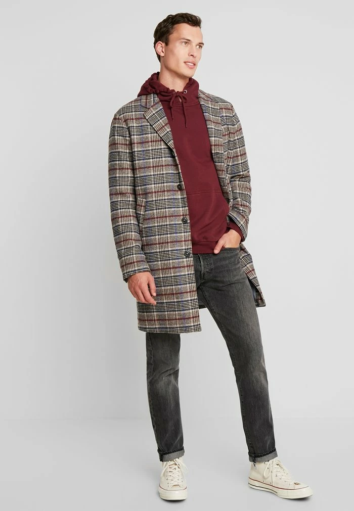 Pier One Hoodie - Bordeaux 2 Pier One Hoodie - Bordeaux - Image 2