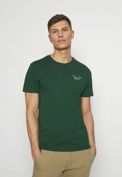 Pier One Print T-shirt - Dark Green