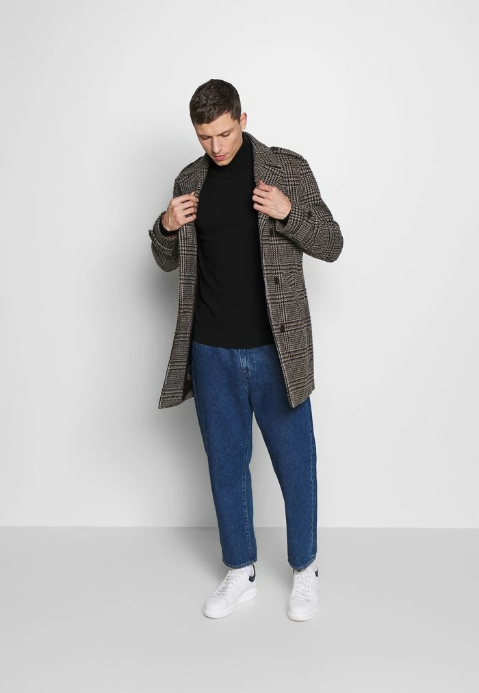 Pier One 2 PACK - Jumper - Black/mottled Dark Grey 2 Pier One 2 PACK - Jumper - Black/mottled Dark Grey - Image 2