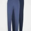 Pier One 2 PACK - Pyjama Bottoms - Dark Blue/blue