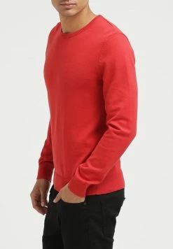 Pier One BASIC CREWNECK - Jumper - Red -Pier One Shop e949afb0169f49a6ac5ae5410434ddbc