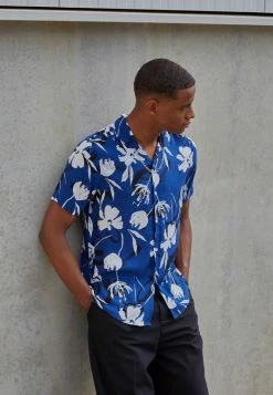 Pier One Shirt - Dark Blue -Pier One Shop e95f4014517946e1880df4f831c55c16