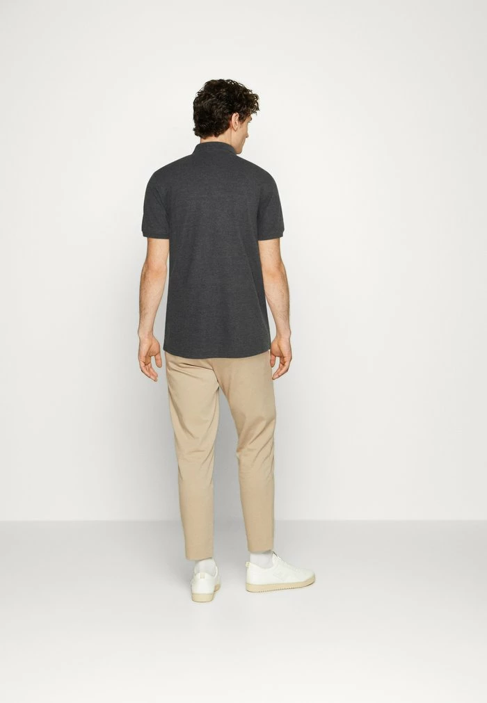 Pier One Polo Shirt - Black/grey 3 Pier One Polo Shirt - Black/grey - Image 3