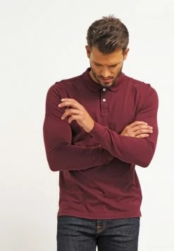 Pier One Polo Shirt - Bordeaux