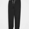 Pier One 2 PACK - Tracksuit Bottoms - Black