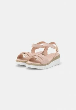 Pier One LEATHER - Platform Sandals - Light Pink -Pier One Shop efe12cc27566478db438e2ee5bc75499